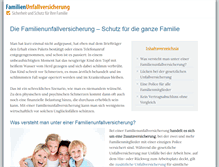 Tablet Screenshot of familienunfallversicherung.org